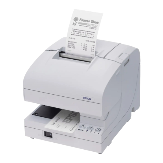 Epson TM-J7000 Bedienungsanleitung