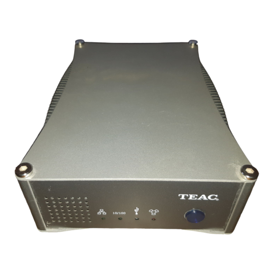 Teac HD-35NAS Handbuch