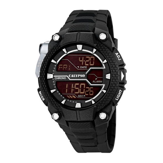 Calypso Watches DIGITAL IKMY121E61 Betriebsanleitung