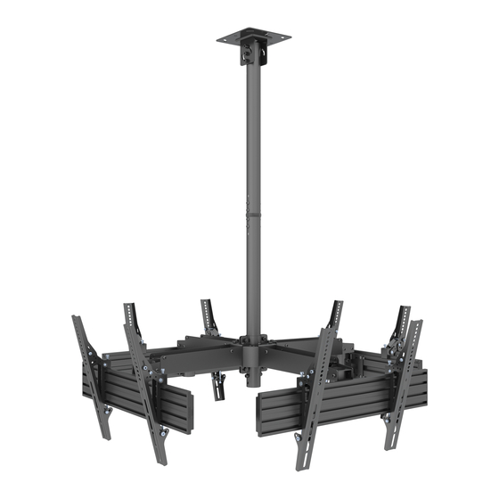 Multibrackets M Ceiling Mount Pro MBC4U Installationsanleitung