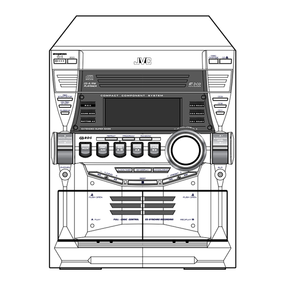 JVC CA-MXGB5 Bedienungsanleitung