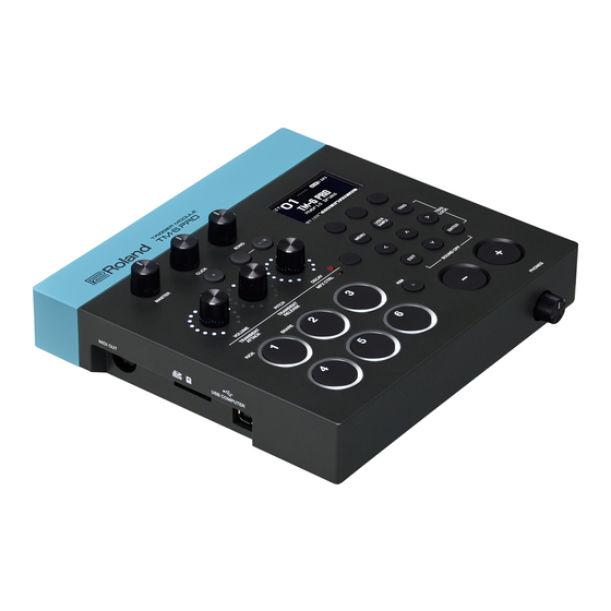 Roland TM-6 PRO Referenz-Anleitung