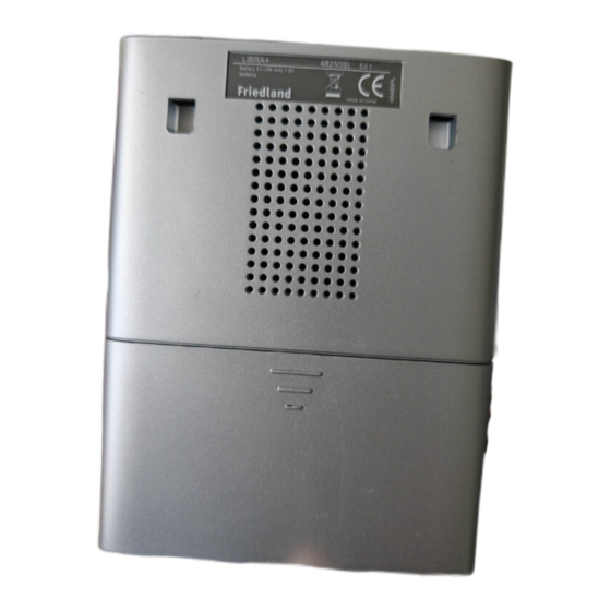 FRIEDLAND D917S Libra+ Bedienungsanleitung