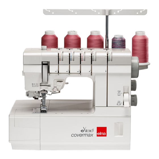 ELNA eXtend covermax Bedienungsanleitung