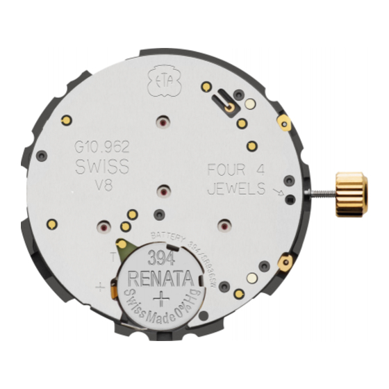 eta G10962 Technische Mitteilung
