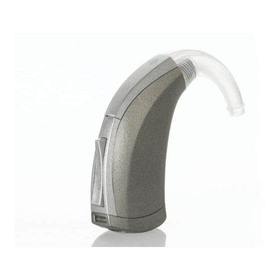Starkey HdO312 3 Series Handbücher