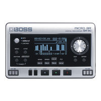 Boss BR-80 Quickstart-Anleitung