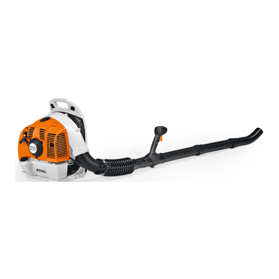Stihl BR 350 Gebrauchsanleitung