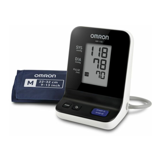 Omron HBP-1100 Gebrauchsanweisung