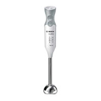 Bosch ErgoMixx MSM6 Serie Gebrauchsanleitung