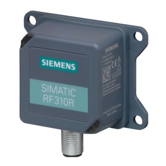 Siemens SIMATIC RF310R Kompaktbetriebsanleitung