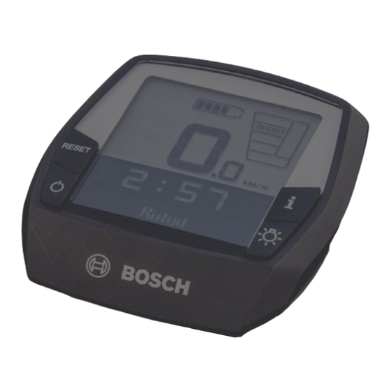 Bosch Performance CARQON CX Gen4 Cargo Line Bedienungsanleitung