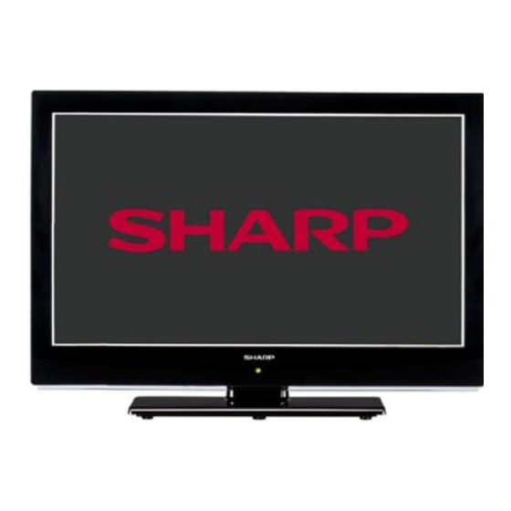 Sharp LC-22LE510E Bedienungsanleitung