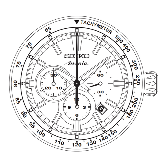 Seiko 8R28 Bedienungsanleitung