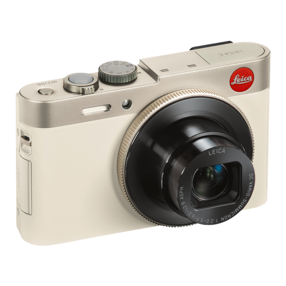 Leica C 112 Handbücher