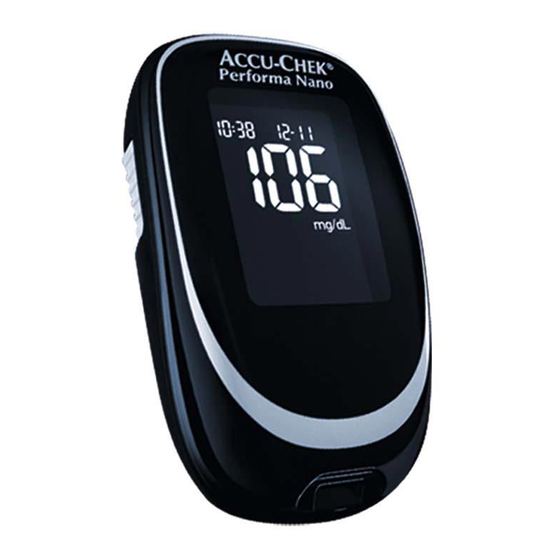 Accu-Chek Performa Nano Kurzanleitung