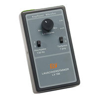 ELW  Elektronik LV 100 Bedienungsanleitung