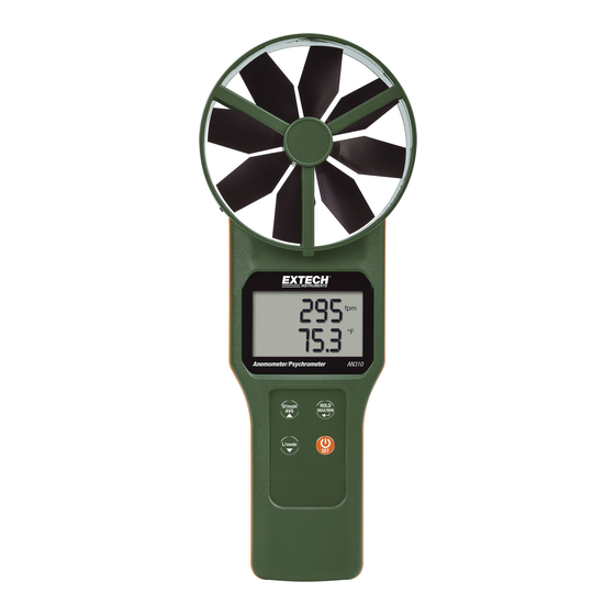Extech AN310 Benutzerhandbuch
