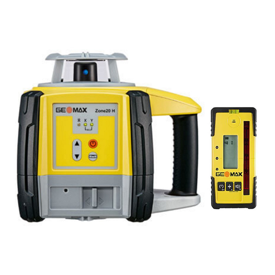GeoMax Zone20 H Gebrauchsanweisung