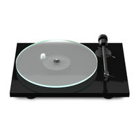 Pro-Ject Audio Systems T1 Bedienungsanleitung