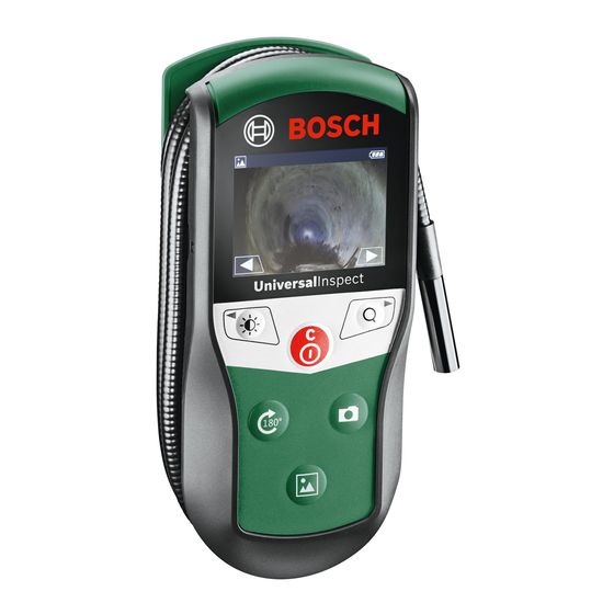 Bosch UniversalInspect Originalbetriebsanleitung