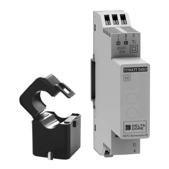 DELTA DORE Tywatt 5450 Bedienungsanleitung