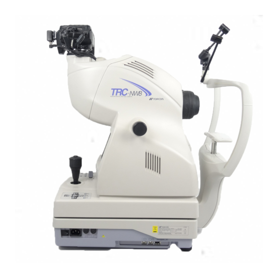 Topcon TRC-NW8 Betriebshandbuch