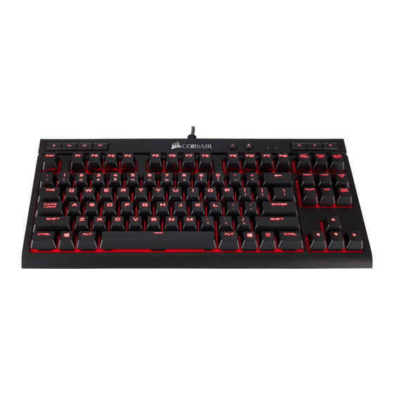 Corsair K63 Bedienungsanleitung