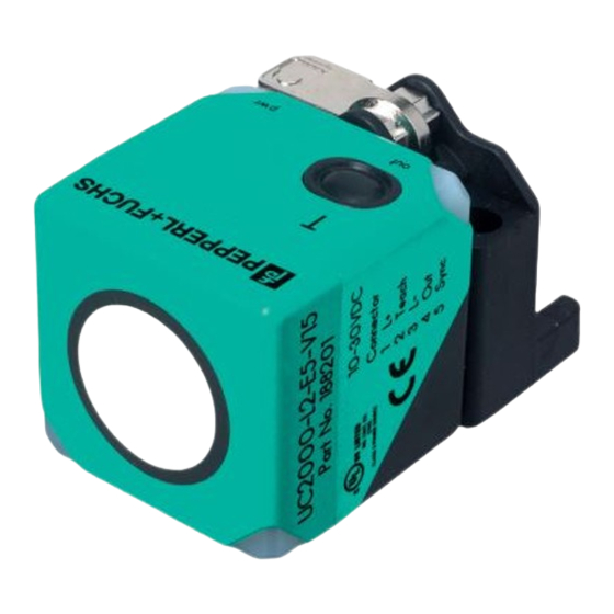 Pepperl+Fuchs UC2000-L2-U-V15 Anleitung