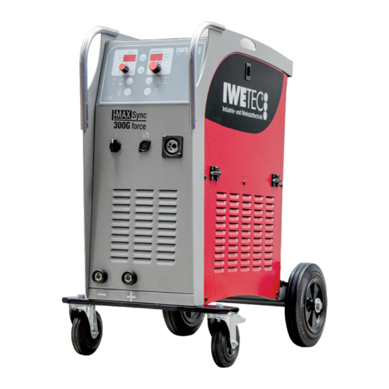 IWETEC I-MAXSync 300G force Bedienungsanleitung
