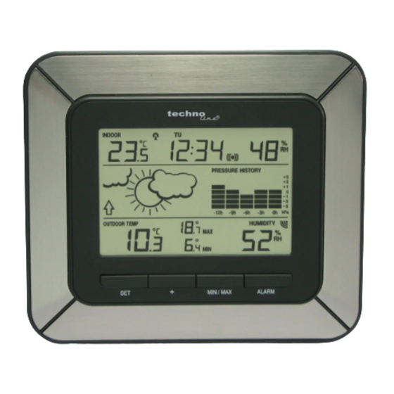 Techno Line WS 9273 Betriebsanleitung