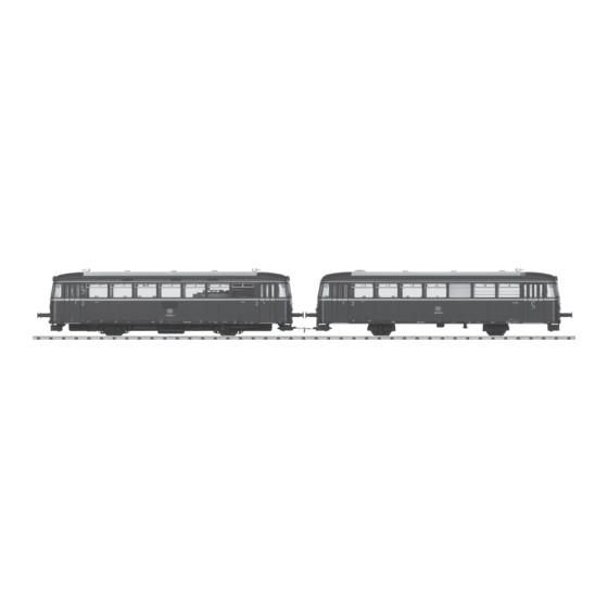 Trix BR 798 Bedienungsanleitung