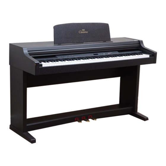 Yamaha Clavinova CLP-411 Bedienungsanleitung