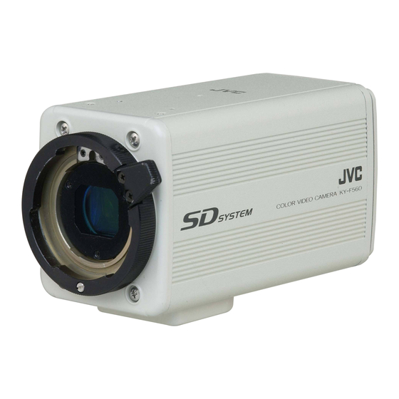 JVC KY-F560 Bedienungsanleitung