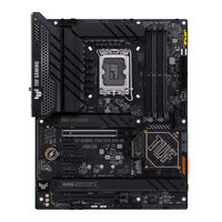 Asus TUF GAMING Z790-PLUS D4 Bedienungsanleitung