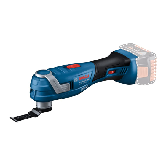 Bosch GOP 185-LI Professional Originalbetriebsanleitung