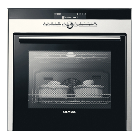 Siemens HB38G4.80 Serie Gebrauchsanleitung