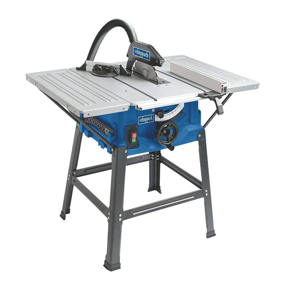 Scheppach HS100S Originalbetriebsanleitung