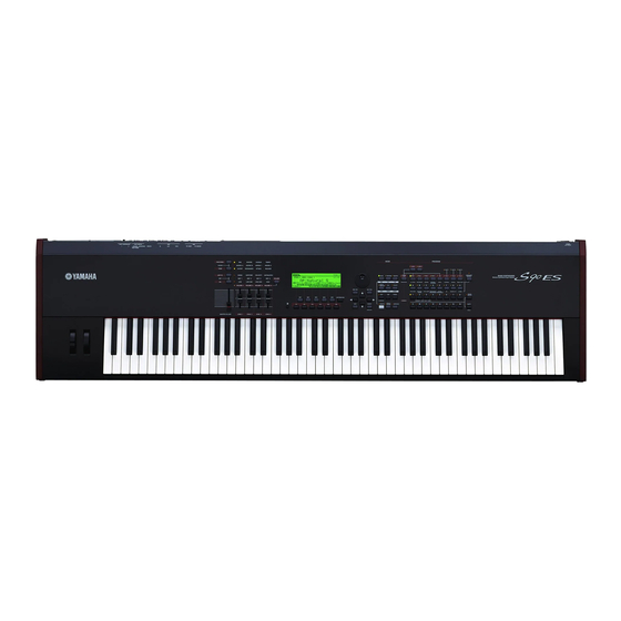 Yamaha S90 Installationshandbuch