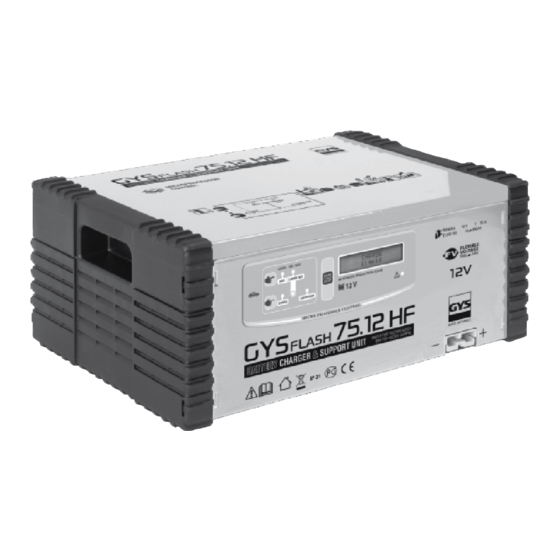 GYS Gysflash 75-12HF Handbücher