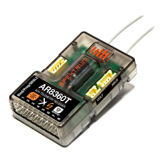 Spektrum AR8360T AS3X Handbuch