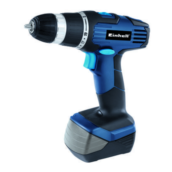 EINHELL BT-CD 12/2 Originalbetriebsanleitung