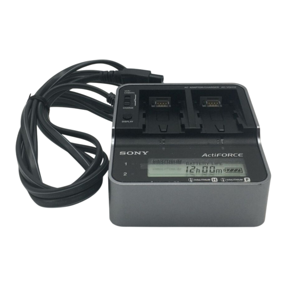 Sony AC-VQH10 Bedienungsanleitung