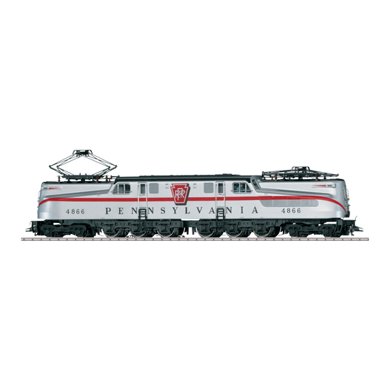 Märklin GG 1 Bedienungsanleitung