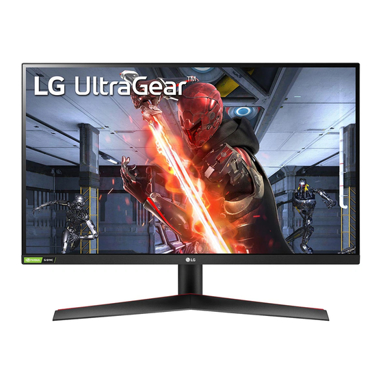 LG UltraGear 27GN800 Kurzanleitung