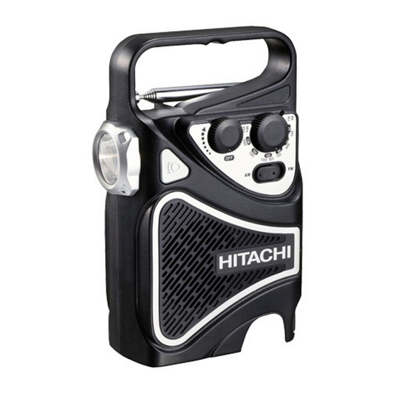 Hitachi Koki UR 10DL Handbücher