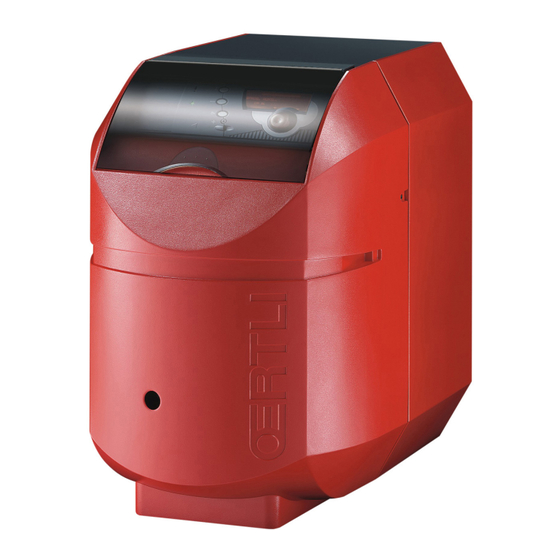 OERTLI PU 150 Condens Installationsanleitung