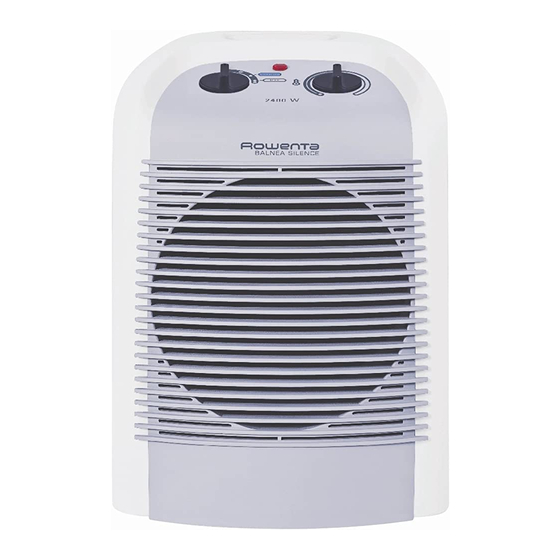 ROWENTA SO6210 BALNEA SILENCE Anleitung