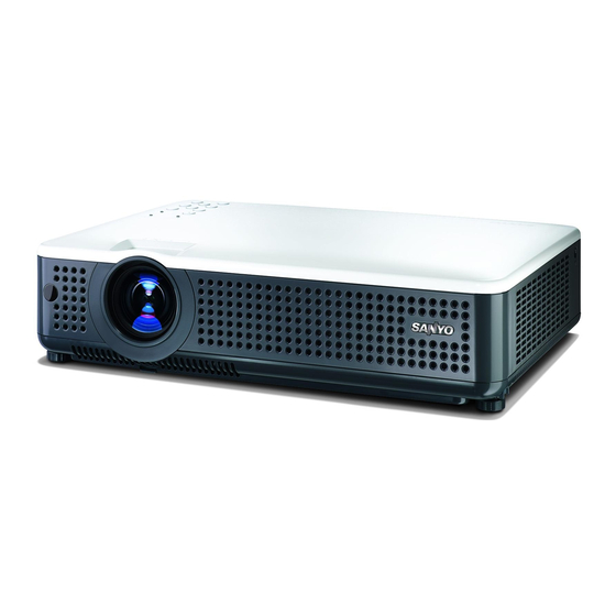 Sanyo PLC-XU75 Bedienungsanleitung