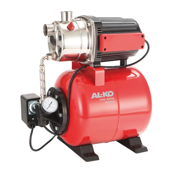 AL-KO HW 604 Betriebsanleitung